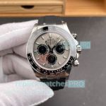 VS Factory Swiss Replica Gain Weight Rolex Daytona Chronograph Gray Dial Oysterflex Watch 